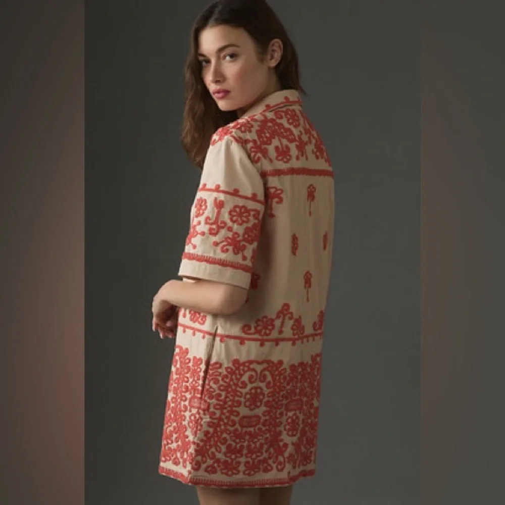 Anthropology Maeve, short sleeve collar dress - Picture 6 of 6
